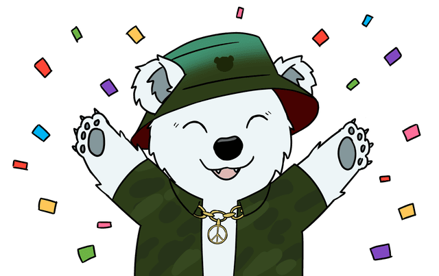 happy bear